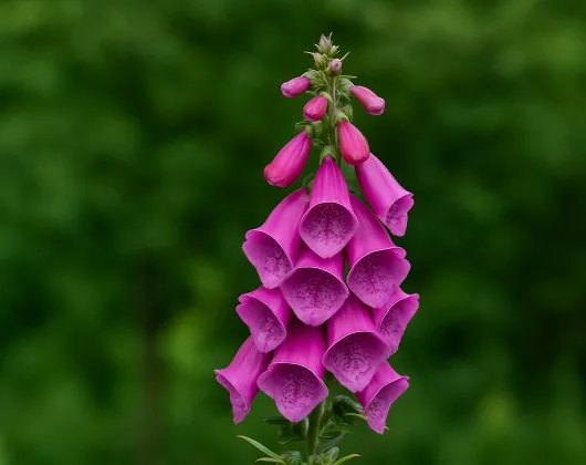 Digitale pourpre : une fleur élégante... mais cardiaquement dangereuse